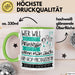 Hip-Hop-Produzentin Tasse Geschenk Spruch Wer Will Schon Prinzessin Sein Wenn Man Auch Hip-Hop-Produzentin Sein Kann Grün Trendation