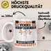 Vogel-Adoptierender Tasse Geschenk für Vogel-Adoptierender Geburtstag Lustiger Spruch Kaffee-Becher Was Ist Deine Superkraft Weiß Trendation