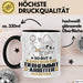 Tierheimmitarbeiter Geschenk Tasse So Gut Kann Nur Ein Tierheimmitarbeiter Aussehen Geschenkidee Kaffee-Becher Schwarz Trendation