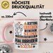 Halbbruder Geschenk Tasse Lustiger Spruch Erheben Sie Sich Der Halbbruder Betritt den Raum Rosa Trendation