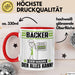 Bäcker Tasse Geschenk für Bäcker Der Mann Der Alles Kann Geschenkidee zum Geburtstag Rot Trendation
