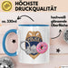 Polizist Tasse Geschenkidee Held der Strafverfolgung Geschenkidee Lustig Blau Trendation