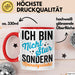 Sarkasmus Sarkastisch Tasse Geschenk Lustige Geschenkidee Nicht Stur Sondern Meinungsstabil Rot Trendation