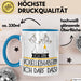 Geschenk für Vogelliebhaberin Tasse Lustige Geschenkidee Geburtstag Ich Bin Vogelliebhaberin Ich Darf Das Blau Trendation