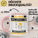 Schwiegeronkel Tasse Geschenk für Schwiegeronkel Geburtstag Lustiger Spruch Kaffee-Becher Was Ist Deine Superkraft Rosa Trendation