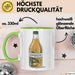 Kombucha Trinker Tasse Geschenkidee Darmgesundheit Liebhaber Grün Trendation