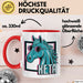 Pferde Tierliebhaber Tasse Geschenk Lustige Geschenkidee Spruch Keta Ketamin Pferd Rot Trendation