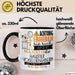Haustier-Modedesignerin Tasse Geschenk Lustiger Spruch Bitte Erheben Sie Sich Seine Majestät Die Haustier-Modedesignerin Betritt Den Raum Schwarz Trendation