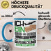 Groß- und Außenhandelskaufmann Ausbildung Tasse Geschenk Ich Bin Groß- und Außenhandelskaufmann In Der Ausbildung Ich Darf Das Geschenkidee Spruch Blau Trendation