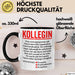 Büroarbeit Kollege Wertschätzung Tasse Geschenk Lustige Geschenkidee Spruch Kollegin Trendation