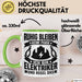 Elektriker Tasse Geschenk Ruhig Bleiben Ich Bin Elektriker Und Regel Das Geschenkidee Grün Trendation