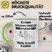 Squash-Spieler Geschenk Tasse Lustiger Spruch Ich Bin Squash-Spieler Warum Weil Ich Es Kann Geschenkidee Bester Squash-Spieler Geburtstag Kaffee-Becher Grün Trendation