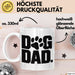Hund Tierliebhaber Tasse Geschenk Lustige Geschenkidee Spruch Hunde Papa Weiß Trendation