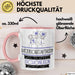 Katzenschutzaktivistin Weil Es Keinen Schöneren Beruf Gibt Tasse Geschenk für Eine Katzenschutzaktivistin Lustig Rosa Trendation