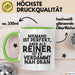 Reiner Tasse Niemand Ist Perfekt, Aber Als Reiner Ist Er Verdammt Nah Dran Grün Trendation