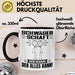 Schwägerschaft Tasse Geschenk für Schwägerschaft Der Mann Der Alles Kann Geschenkidee zum Geburtstag Schwarz Trendation