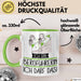 Geschenk für Bergführerin Tasse Lustige Geschenkidee Geburtstag Ich Bin Bergführerin Ich Darf Das Grün Trendation