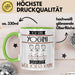 Yogini Tasse Geschenk Ich Bin Yogini Warum Weil Ich Es Kann Geschenkidee Geburtstag Grün Trendation