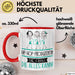 Hip-Hop-Produzentin Geschenk Tasse Becher Die Frau Die Allen Kann Geschenkidee für eine Hip-Hop-Produzentin Lustig Rot Trendation