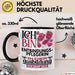 Entbindungspflegerin Ausbildung Start Geschenk Tasse Ich Bin Entbindungspflegerin In Der Ausbildung Ich Darf Das Kaffee-Becher Geschenkidee Schwarz Trendation