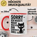 Sarkastische Katze Tasse Geschenk Lustige Geschenkidee Spruch Sorry Ich Wusste Nicht Was Ich Dir Schenken Soll Rot Trendation