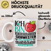 Kinderkrankenschwester Ausbildung Start Geschenk Tasse Ich Bin Kinderkrankenschwester In Der Ausbildung Ich Darf Das Kaffee-Becher Geschenkidee Weiß Trendation