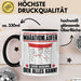 Marathonläufer Tasse Geschenk für Marathonläufer Der Mann Der Alles Kann Geschenkidee zum Geburtstag Schwarz Trendation