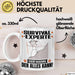 Survival-Experte Tasse Geschenk für Survival-Experte Der Mann Der Alles Kann Geschenkidee zum Geburtstag Weiß Trendation