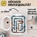 Klempner Tasse Geschenkidee für Rohrleger Lustiger Spruch Weiß Trendation