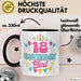 18. Geburtstag Tasse Frauen Mädchen Geschenkidee Lustig 18 Birthday Girl Lustiger Spruch Trendation