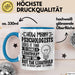Psychologen Tasse Geschenk How Many Psychologist Does It Take To Change A Lightbulb Kaffee-Becher Blau Trendation