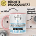 Jazz-Enthusiastin Geschenk Tasse Becher Die Frau Die Allen Kann Geschenkidee für eine Jazz-Enthusiastin Lustig Rosa Trendation