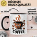 Kaffee Süchtiger Tasse Geschenk Lustige Geschenkidee Spruch Für Koffein Liebhaber Trendation