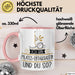 Pilates-Enthusiastin Tasse Geschenk Ich Bin Pilates-Enthusiastin Und Du So Geschenkidee Lustiger Spruch Becher Rosa Trendation