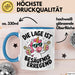 Einhorn Trinken Liebhaber Sarkasmus Tasse Becher Geschenk Lustige Geschenkidee Spruch Die Lage Ist Besäufniserregend Blau Trendation