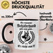 Deutscher Schäferhund Tasse Geschenk Lustige Geschenkidee Geht NichT Gassi Schwarz Trendation