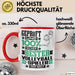 Volleyballspieler Geschenk Lustiger Spruch für Volleyballspieler Geschenkidee Bester Volleyballspieler Der Welt Rot Trendation