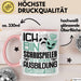 Schauspieler Ausbildung Tasse Geschenk Ich Bin Schauspieler In Der Ausbildung Ich Darf Das Geschenkidee Spruch Rosa Trendation