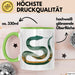 Reptil Schlange Tier Tasse Geschenk Lustige Geschenkidee Spruch Grün Trendation