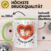 Katzen Mama Tasse Geschenk Lustige Geschenkidee Spruch Für Katzen Eltern Grün Trendation