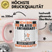 Pilates-Enthusiast Tasse Geschenk für Pilates-Enthusiast Geburtstag Lustiger Spruch Kaffee-Becher Was Ist Deine Superkraft Rosa Trendation
