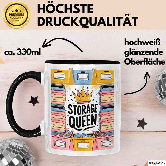Haushalts Organisator Tasse Geschenk Lustige Geschenkidee Spruch Für Ordentliche Zuhause Liebhaber Trendation