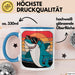 Wal Tier Tasse Geschenk Lustige Geschenkidee Spruch Blau Trendation