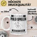 Polo-Spieler Tasse Geschenk für Polo-Spieler Geburtstag Lustiger Spruch Kaffee-Becher Was Ist Deine Superkraft Weiß Trendation
