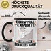Survival-Experte Tasse Geschenk für Survival-Experte Der Mann Der Alles Kann Geschenkidee zum Geburtstag Schwarz Trendation