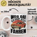 Führerschein Bestanden Geschenk Tasse Führerscheinprüfung Bestanden Geschenkidee Weg Da Ich Darf Jetzt Fahren Weiß Trendation