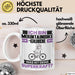 Mountainbike-Guide Tasse Geschenk für Mountainbike-Guide Geburtstag Lustiger Spruch Kaffee-Becher Was Ist Deine Superkraft Weiß Trendation