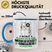 Musikgeschäftsinhaber Geschenk Tasse So Gut Kann Nur Ein Musikgeschäftsinhaber Aussehen Geschenkidee Kaffee-Becher Blau Trendation