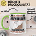 Abenteurer Tasse Geschenk für Abenteurer Geburtstag Lustiger Spruch Kaffee-Becher Was Ist Deine Superkraft Grün Trendation