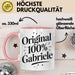 Gabriele Tasse Geschenk Original 100% Gabriele Geschenkidee Geburtstag Rosa Trendation
